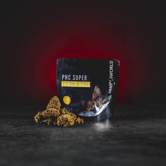 kratom world phc super lemon haze blüten buds kratomworld verkauf hanfblüten cannabinoide cannabis aroma